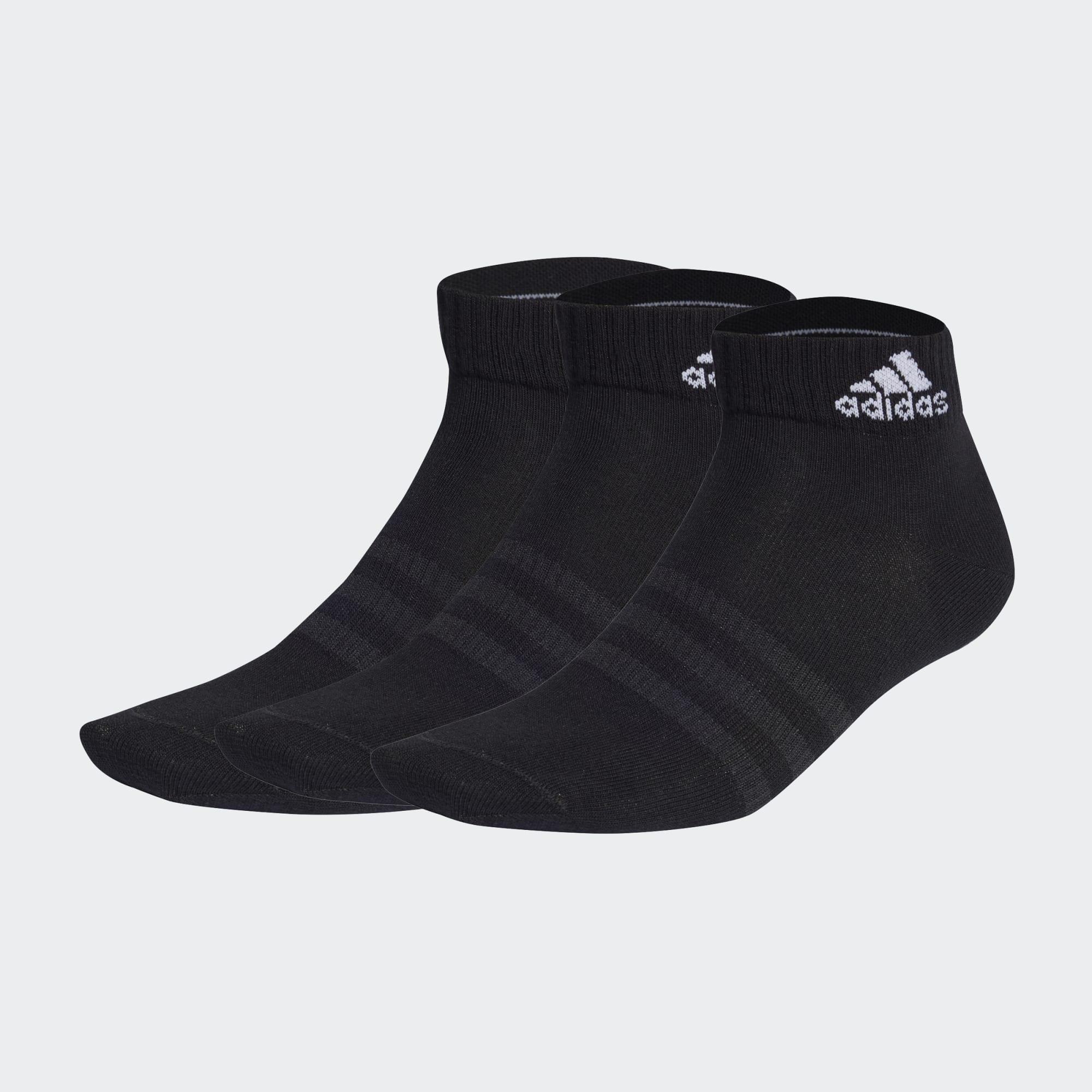 adidas Cushioned Sportswear Ankle Socken, 3 Paar