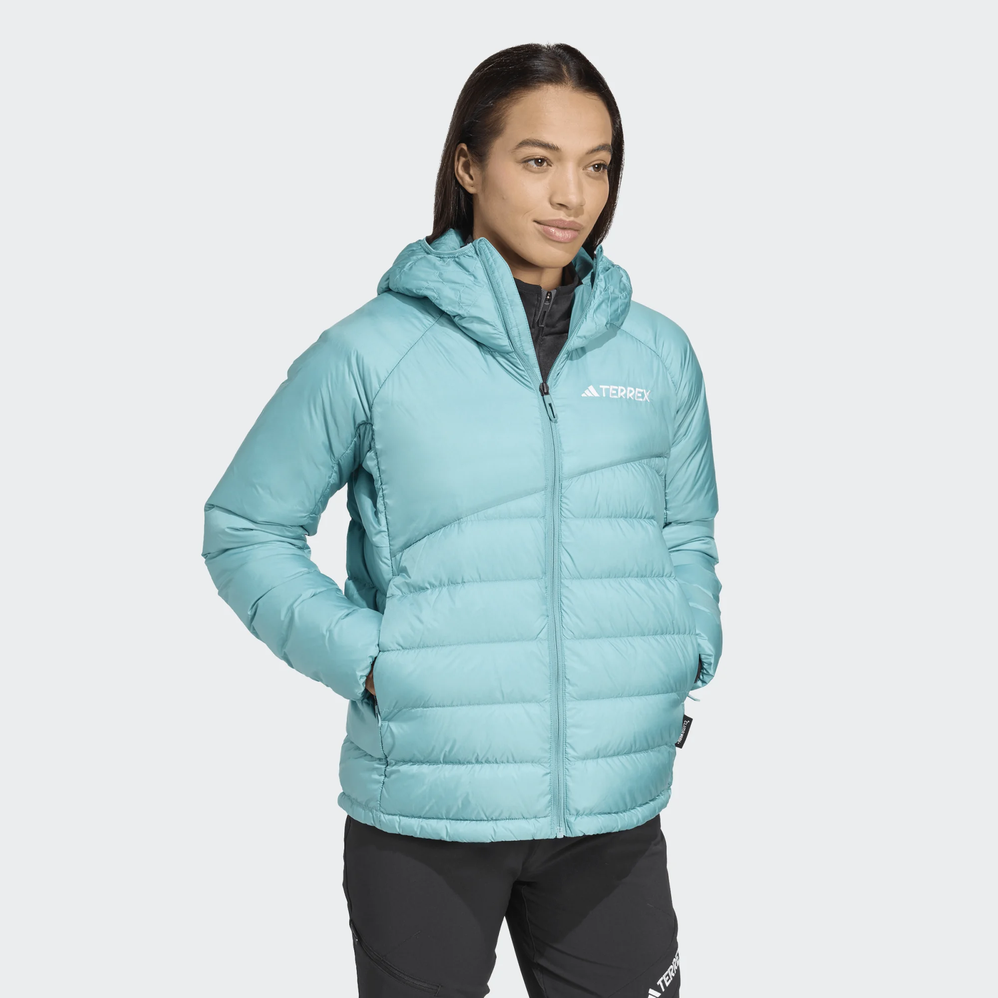 Adidas Terrex Xperior CLIMAWARM+ Down Hooded Jacket