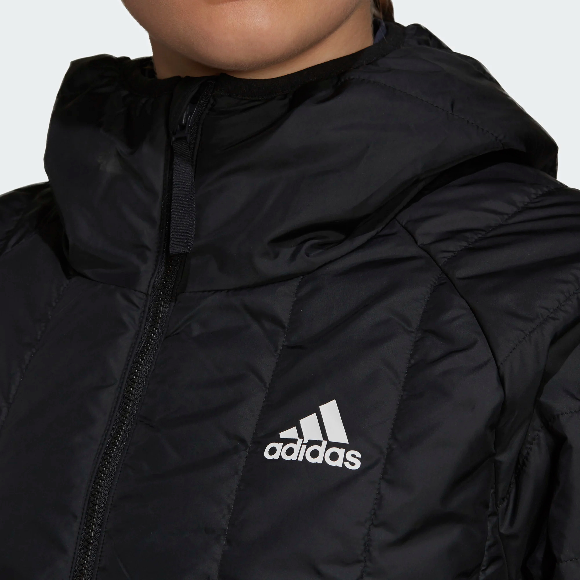 adidas Itavic 3-Streifen Light Hooded Jacke