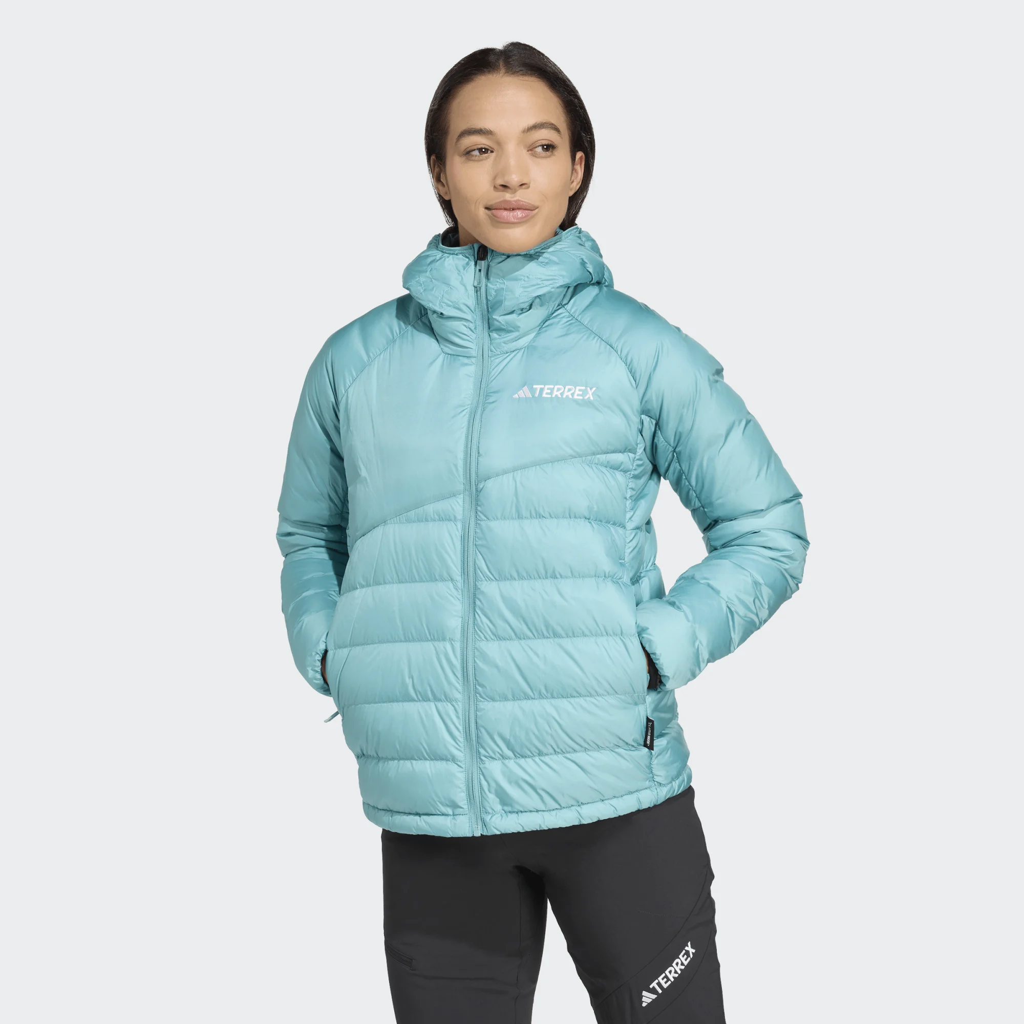 Adidas Terrex Xperior CLIMAWARM+ Down Hooded Jacket