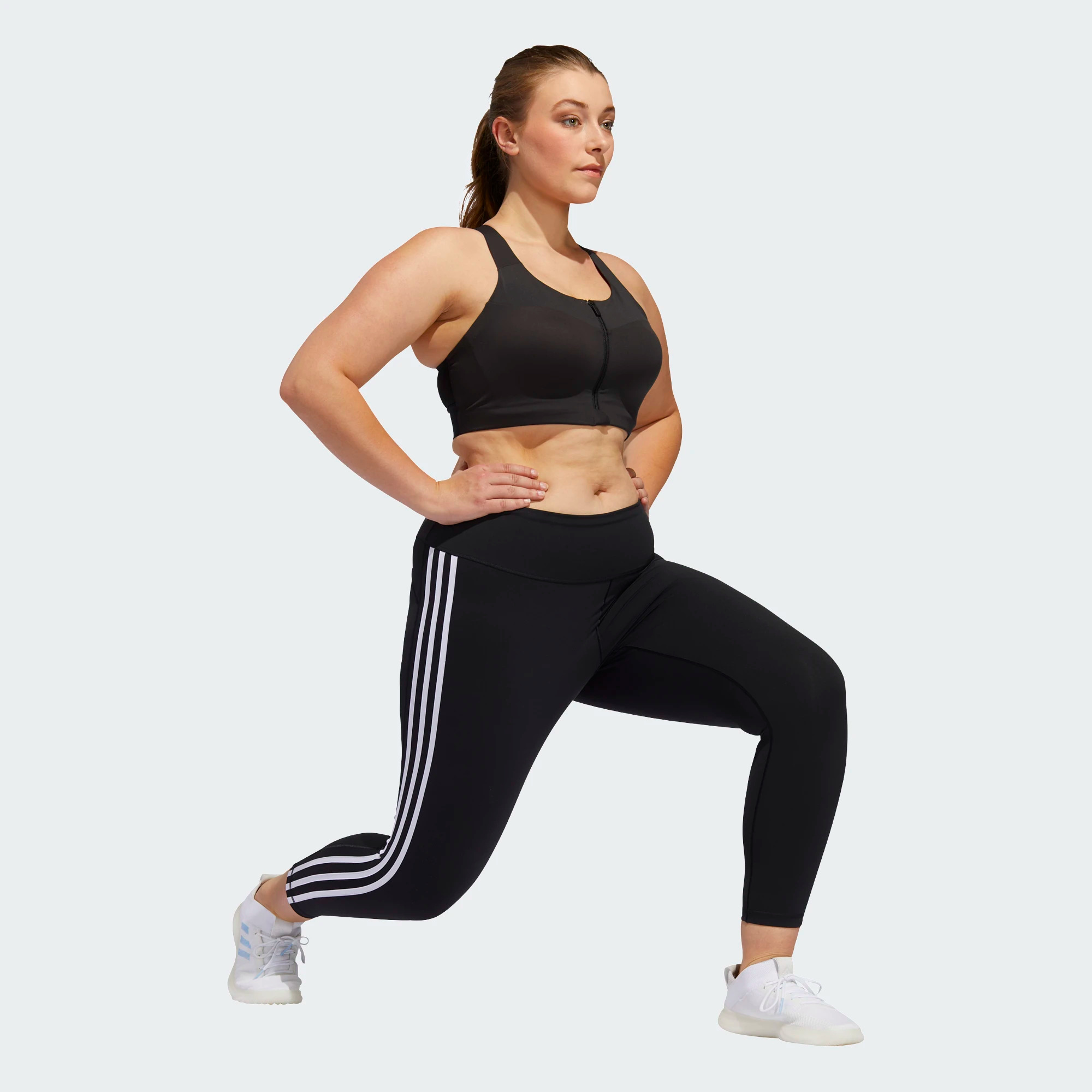 Adidas Believe This 3-Streifen 7/8-Tight/Leggings – Große Größen