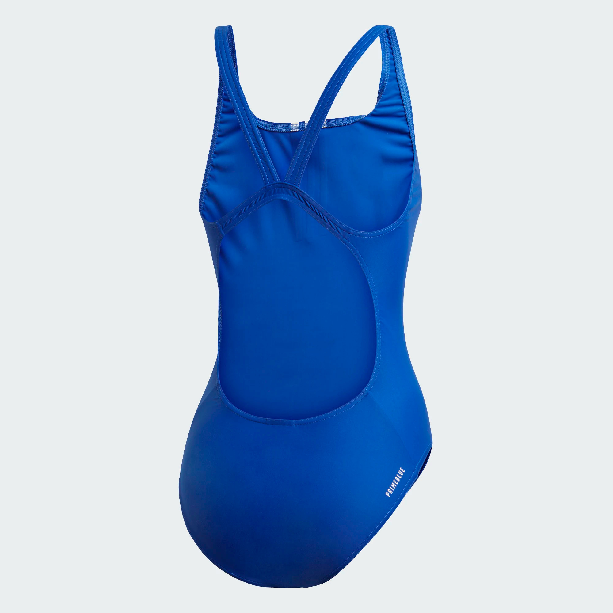 Adidas SH3.RO Mid 3-Streifen Badeanzug - blau/weiß