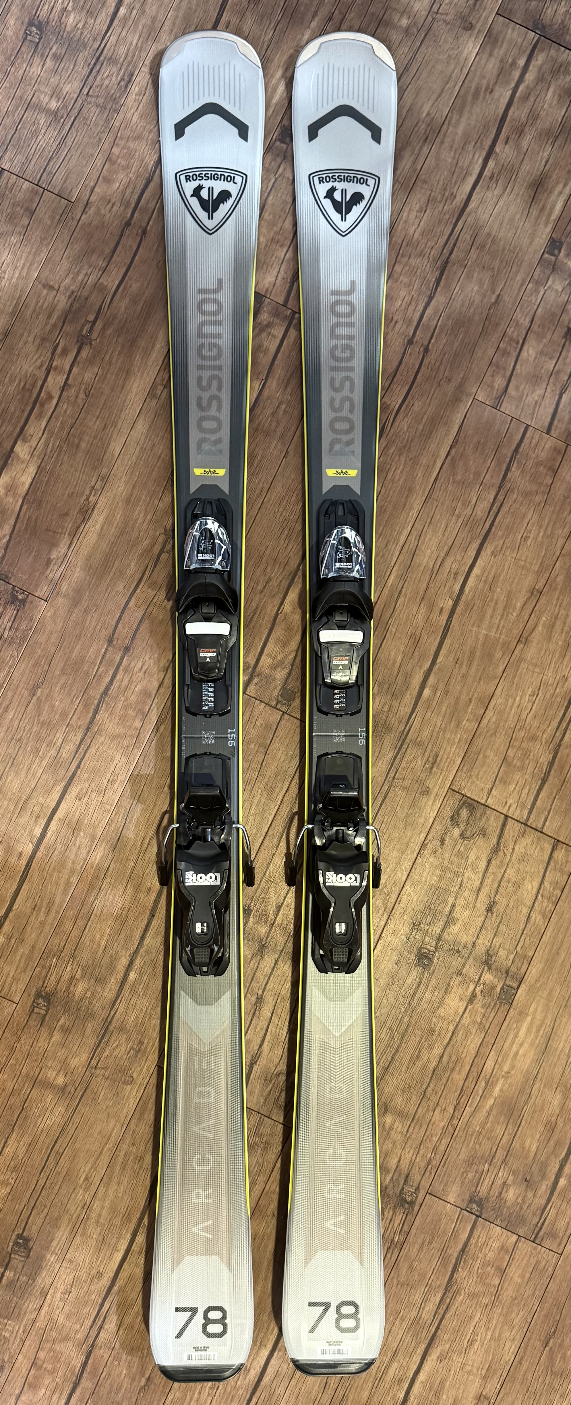 Rossignol Arcade 78 Skier XPRESS inkl. XPRESS 10 GW B83 BLACK CHROME Bindung 