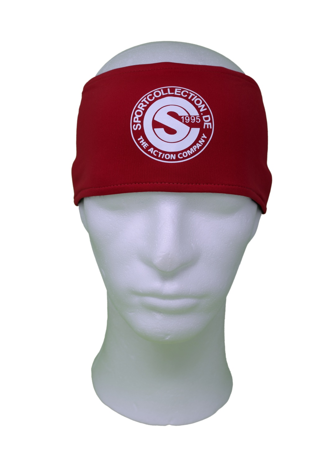 Stöhr Stirnband Rot-Weiß-Logo