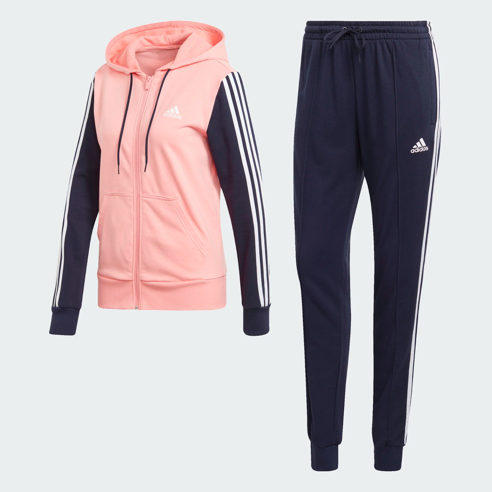 Adidas Energize Trainingsanzug Mädchen - pink/dunkelblau
