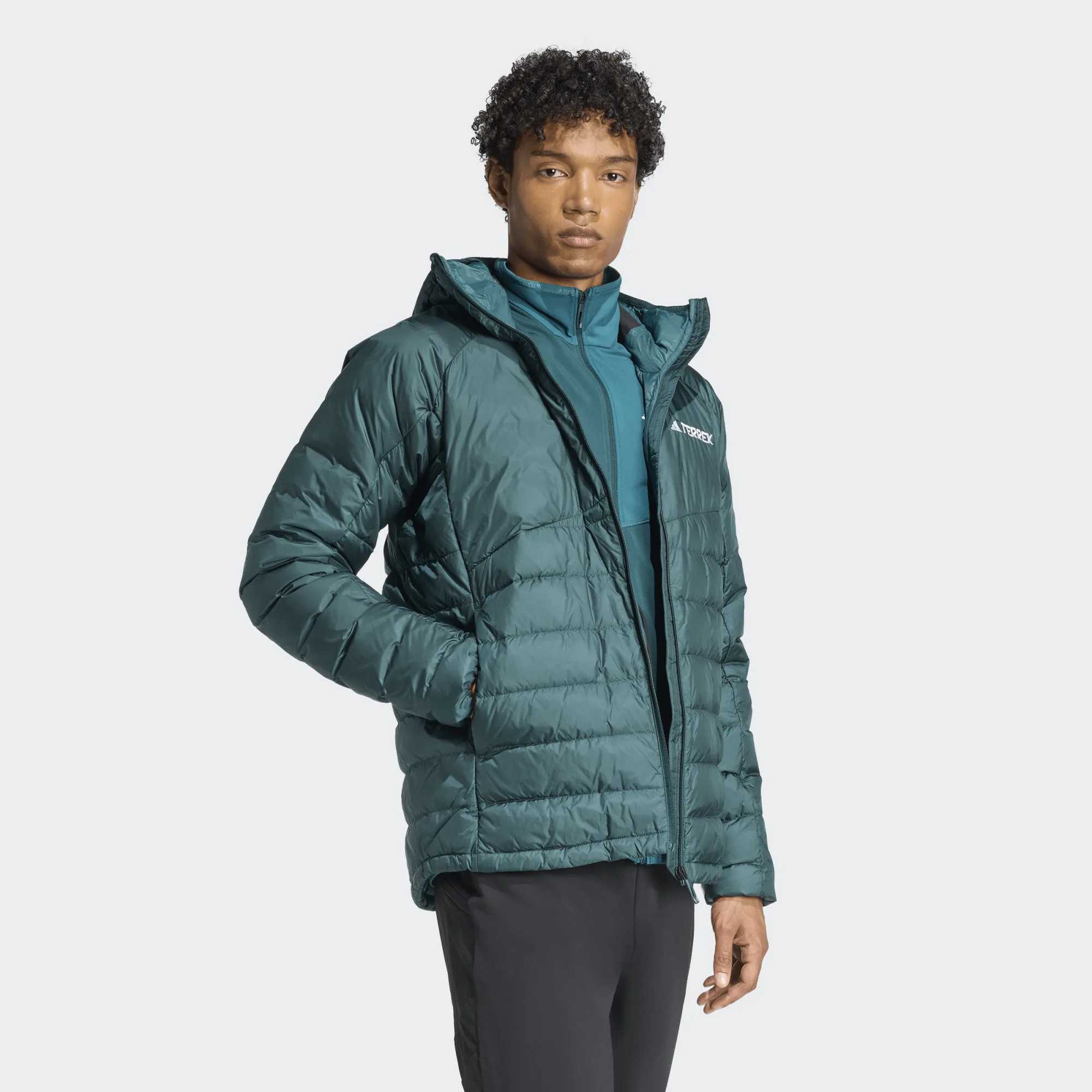 Adidas Terrex Xperior CLIMAWARM+ Daunen Kapuzenjacke