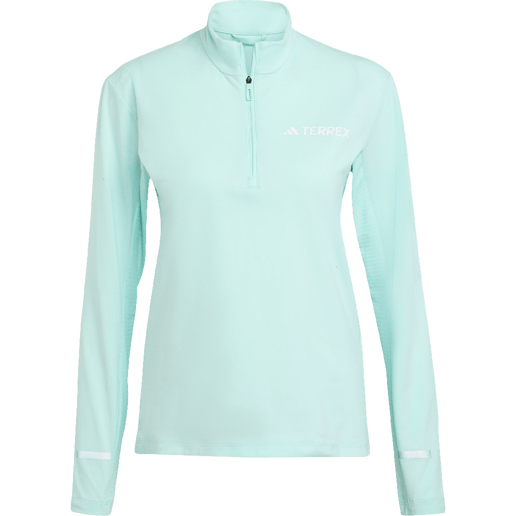 adidas Terrex Xperior Langarmshirt Semi Flash Aqua Damen