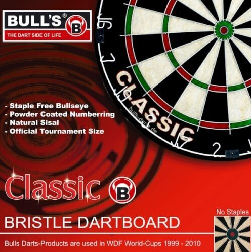 Bulls Classic Bristle Dartboard