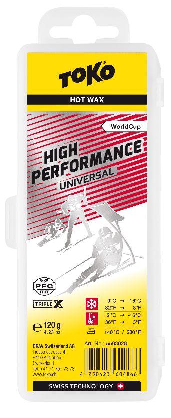 TOKO WC High Performance Hot Wax universal - 120g
