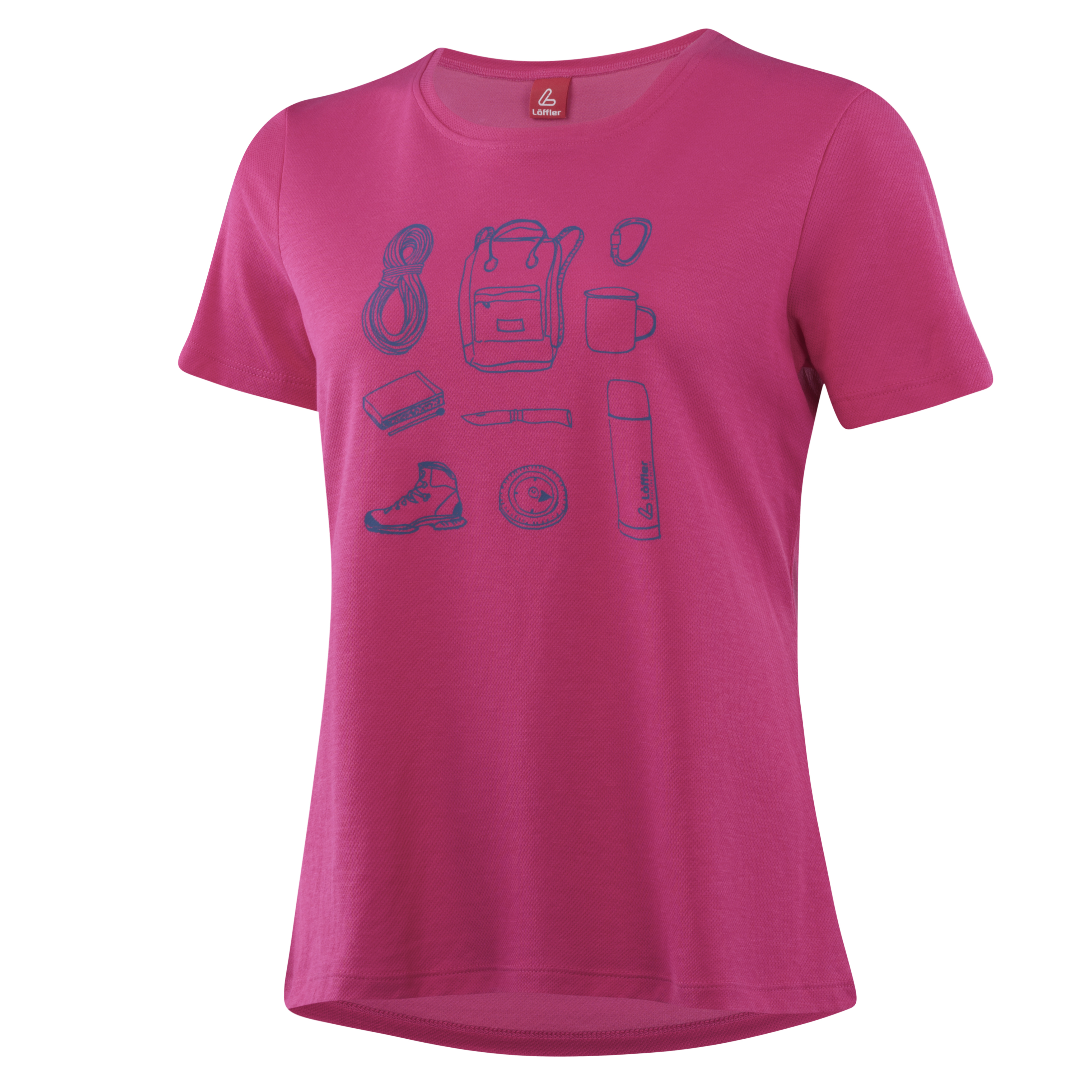 Löffler W PRINTSHIRT PACK TRANSTEX®-SINGLE CF
