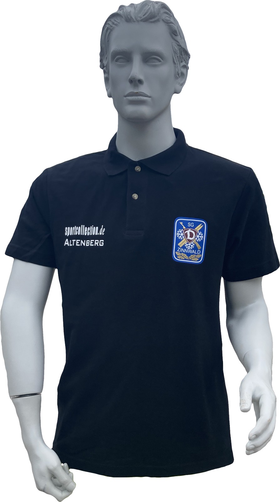 SG Dynamo Zinnwald Polo Shirt - NEU schwarz