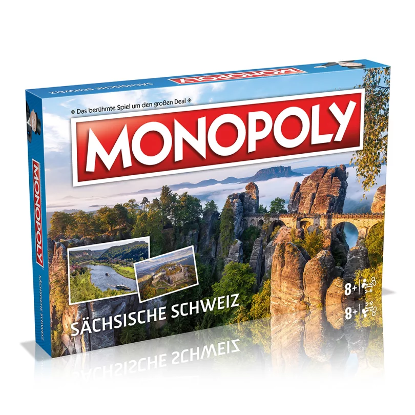 Monopoly in der Sächsischen Schweiz Version