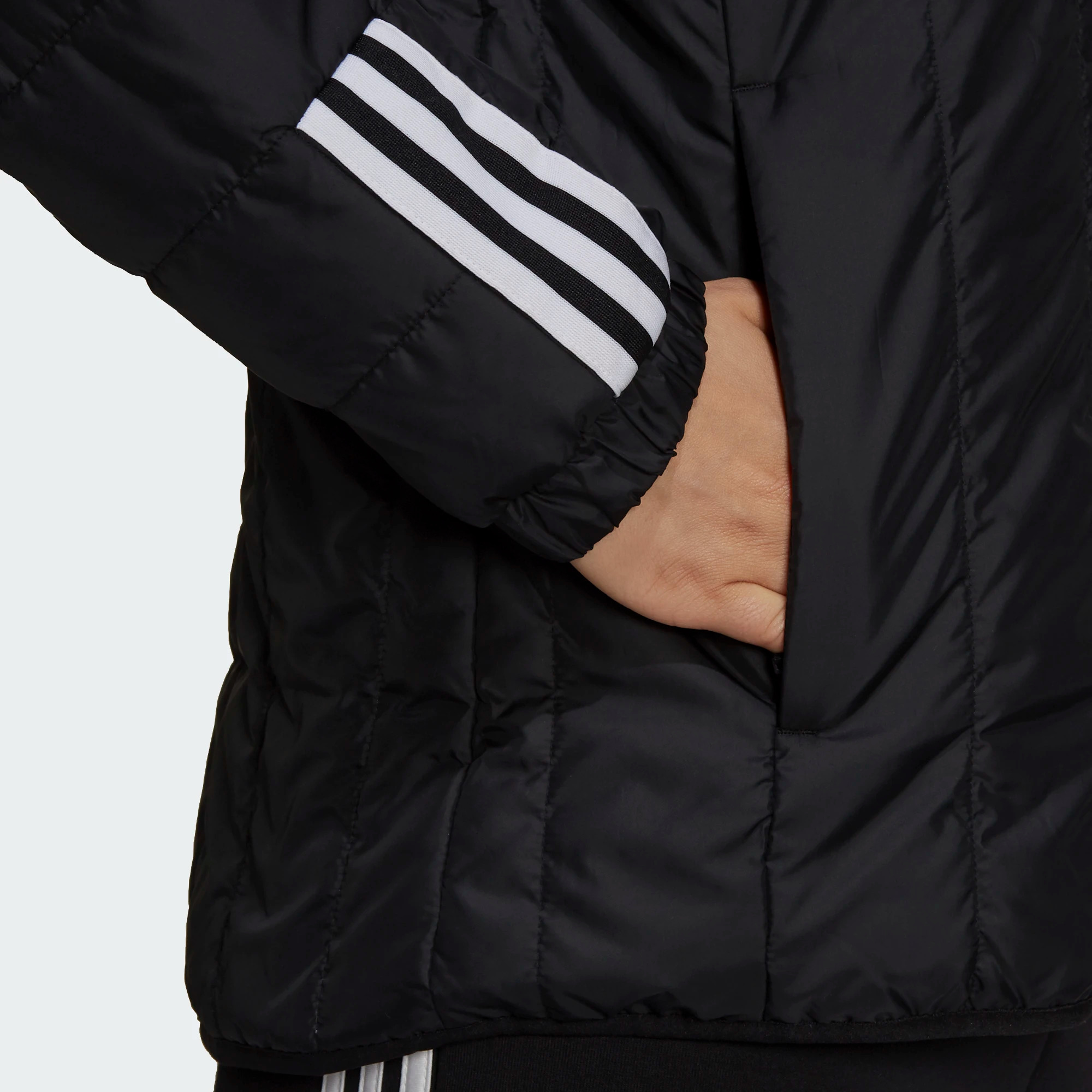 adidas Itavic 3-Streifen Light Hooded Jacke